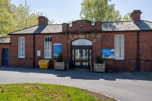 Exterior view of the Care Fertility Leeds clinic building and main entrance.