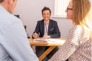 Dr Georgios Petsas in consultation