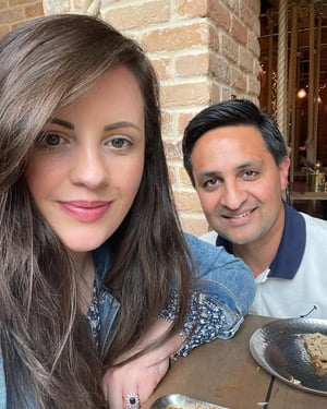 Stephanie and Sherry Brar during their journey through IVF at Care Fertility
