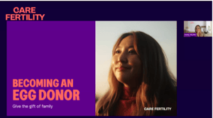 Becoming an egg donor event
